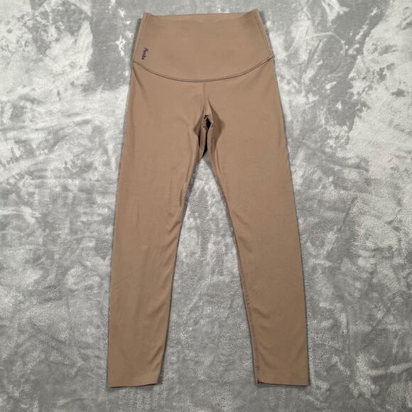 Fanka Leggings XS Tan Body Sculpt 7/8 Compression Smoothing Running Workout - Picture 3 of 12